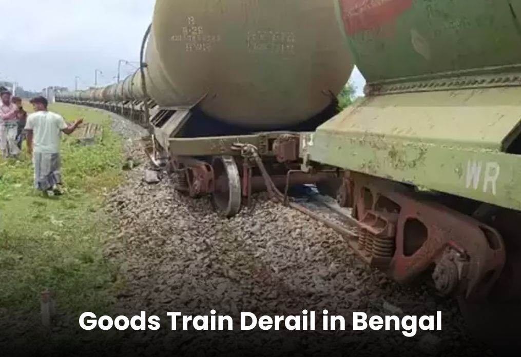 goods train derail in bengal